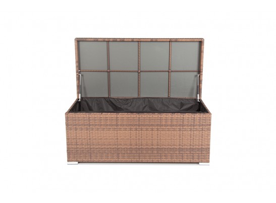 "Порту" сундук водонепроницаемый из искусственного ротанга, цвет коричневый в Каменске-Уральском