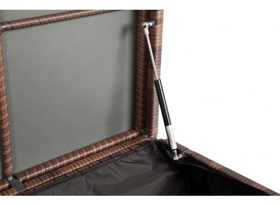 "Порту" сундук водонепроницаемый из искусственного ротанга, цвет коричневый в Каменске-Уральском