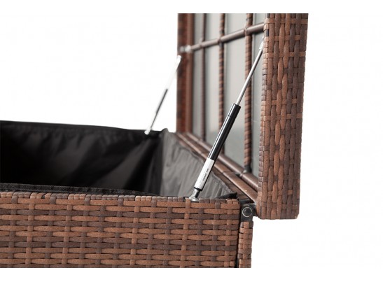 "Порту" сундук водонепроницаемый из искусственного ротанга, цвет коричневый в Каменске-Уральском