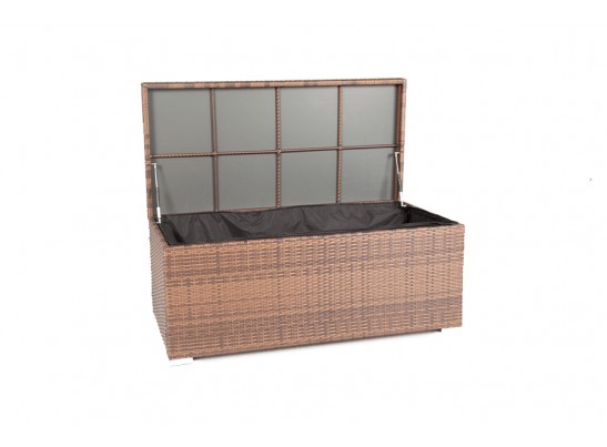 "Порту" сундук водонепроницаемый из искусственного ротанга, цвет коричневый в Каменске-Уральском