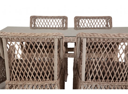 "Латте" обеденная группа плетеная, цвет бежевый в Каменске-Уральском