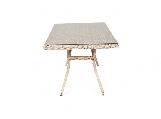 "Латте" плетеный стол из искусственного ротанга 160х90см, цвет бежевый в Каменске-Уральском