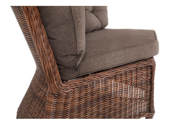 "Бергамо" модульный диван из ротанга, цвет коричневый в Каменске-Уральском