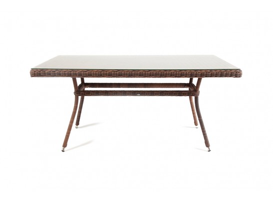 "Латте" плетеный стол из искусственного ротанга 140х80см, цвет коричневый в Каменске-Уральском