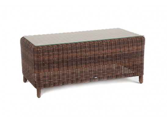 "Кон Панна" столик журнальный из искусственного ротанга, цвет коричневый в Каменске-Уральском