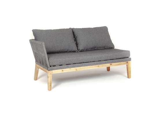 "Барселона" модуль диванный плетеный из роупа боковой правый в Каменске-Уральском