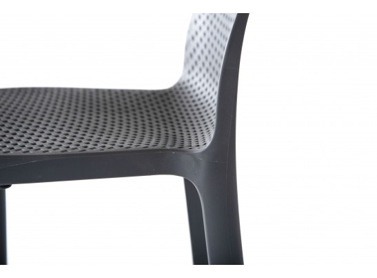 "Севилья" барный стул из пластика, цвет темно-серый в Каменске-Уральском