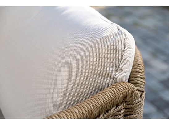 "Аликанте" лаунж-зона из искусственного ротанга, цвет соломенный в Каменске-Уральском