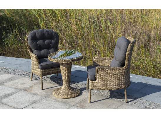 "Алиса" кресло плетеное, цвет соломенный в Каменске-Уральском