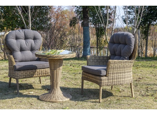 "Алиса" кресло плетеное, цвет соломенный в Каменске-Уральском