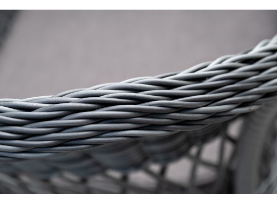 "Амароне" обеденная группа из искусственного ротанга на 6 персон, цвет графит в Каменске-Уральском