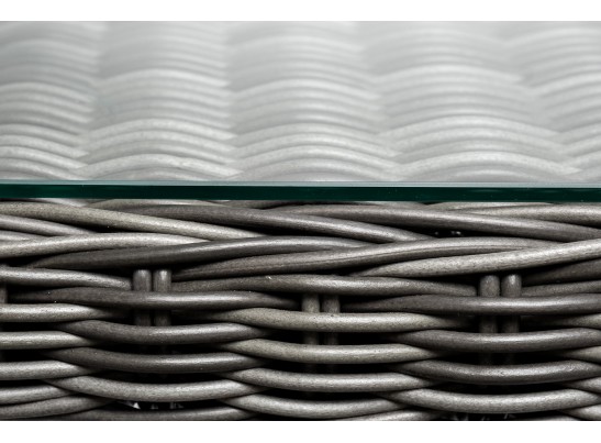 "Амароне" обеденная группа из искусственного ротанга на 6 персон, цвет графит в Каменске-Уральском