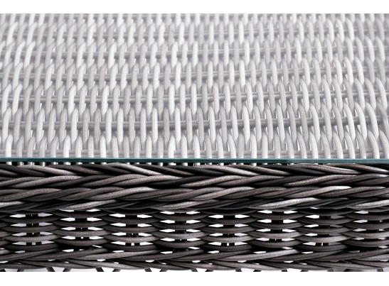 "Асти" лаунж-зона из искусственного ротанга на 4 персоны, цвет графит в Каменске-Уральском