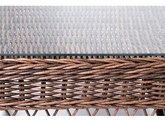 "Асти" лаунж-зона из искусственного ротанга на 4 персоны, цвет коричневый в Каменске-Уральском