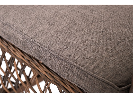 "Асти" лаунж-зона из искусственного ротанга на 4 персоны, цвет коричневый в Каменске-Уральском