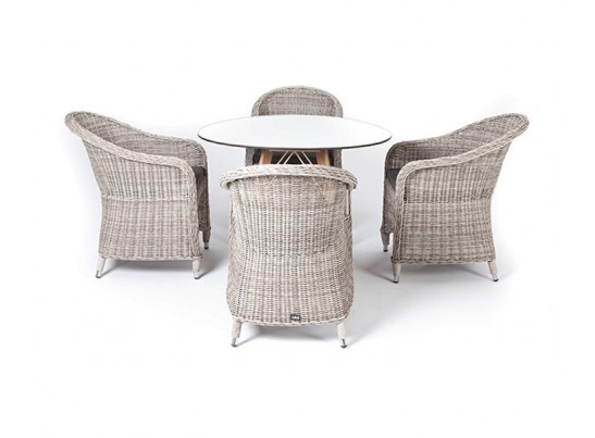 "Белла" обеденная группа на 4 персоны, цвет бежевый в Каменске-Уральском