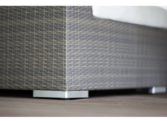 "Беллуно" столик журнальный из ротанга, цвет серо-коричневый в Каменске-Уральском