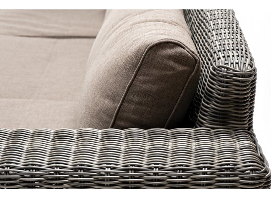 "Боно" лаунж-зона из искусственного ротанга, цвет графит в Каменске-Уральском