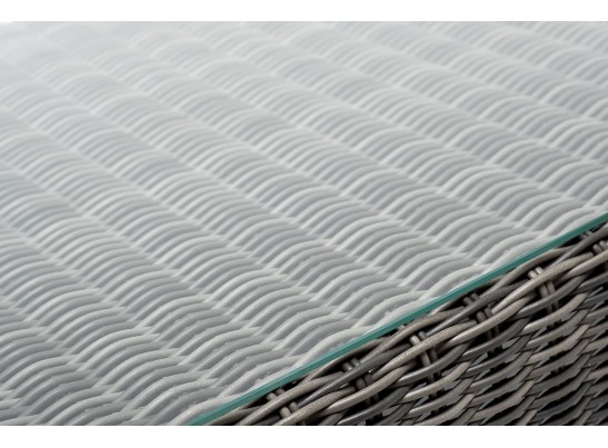 "Боно" лаунж-зона из искусственного ротанга, цвет графит в Каменске-Уральском