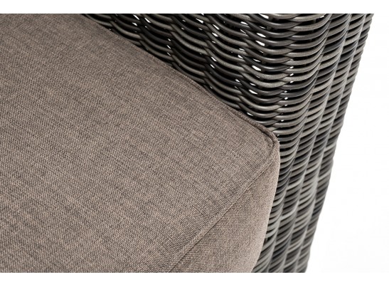 "Боно" лаунж-зона из искусственного ротанга, цвет графит в Каменске-Уральском