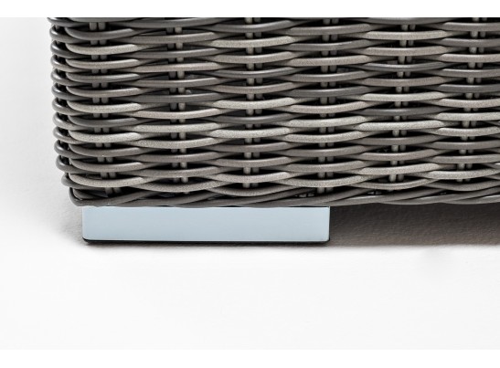 "Боно" лаунж-зона из искусственного ротанга, цвет графит в Каменске-Уральском