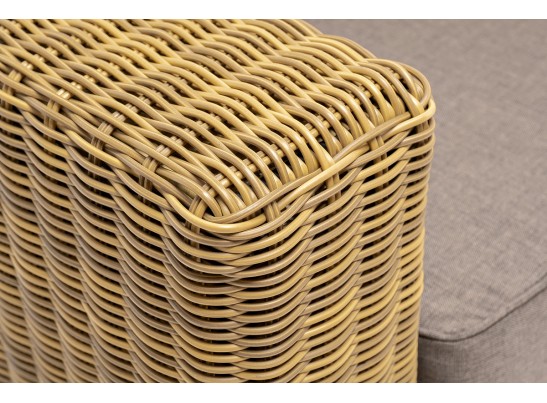 "Боно" лаунж-зона из искусственного ротанга, цвет соломенный в Каменске-Уральском