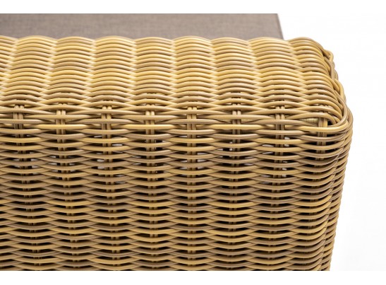 "Боно" лаунж-зона из искусственного ротанга, цвет соломенный в Каменске-Уральском