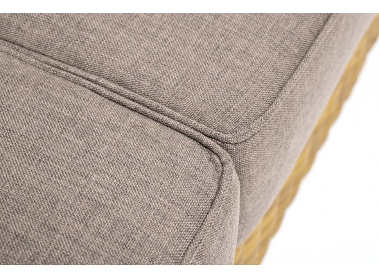 "Боно" лаунж-зона из искусственного ротанга, цвет соломенный в Каменске-Уральском