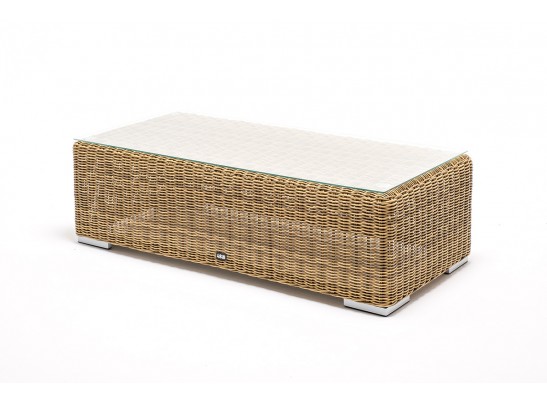 "Боно" лаунж-зона из искусственного ротанга, цвет соломенный в Каменске-Уральском