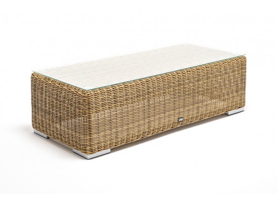 "Боно" лаунж-зона из искусственного ротанга, цвет соломенный в Каменске-Уральском