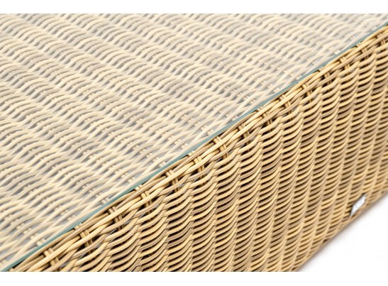 "Боно" лаунж-зона из искусственного ротанга, цвет соломенный в Каменске-Уральском