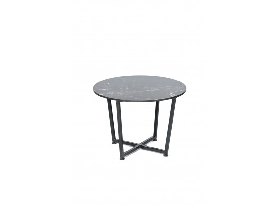 "Майами" журнальный стол из HPL круглый Ø60, цвет "молочный" в Каменске-Уральском