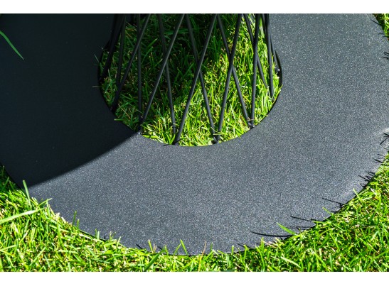 "Диего" обеденная группа на 4 персоны со стульями "Марсель", столешница "серый гранит" в Каменске-Уральском