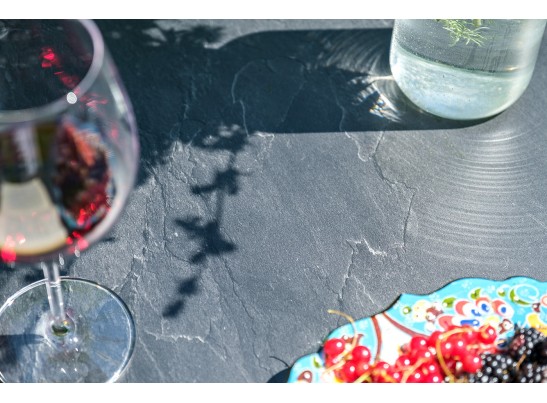 "Диего" обеденный стол из HPL круглый Ø120см, цвет "серый гранит" в Каменске-Уральском