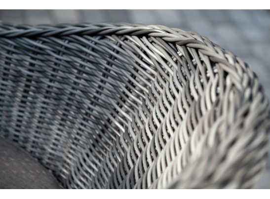 "Равенна" обеденная группа плетеная, цвет графит в Каменске-Уральском