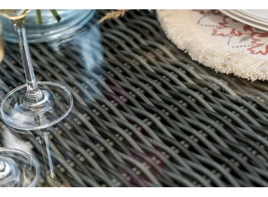 "Равенна" обеденная группа плетеная, цвет графит в Каменске-Уральском