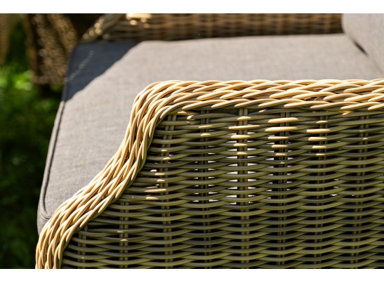 "Эспрессо–150 N" обеденная группа плетеная, цвет соломенный в Каменске-Уральском