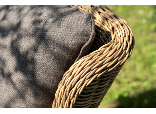 "Эспрессо–150 N" обеденная группа плетеная, цвет соломенный в Каменске-Уральском