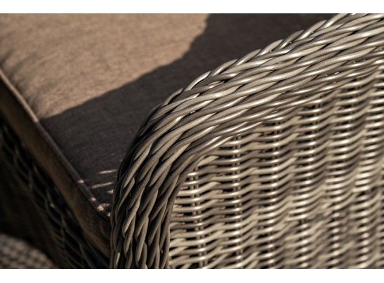 "Эспрессо–150 R" обеденная группа плетеная, цвет графит в Каменске-Уральском