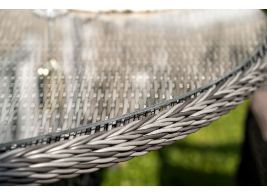 "Эспрессо–150 S" обеденная группа плетеная, цвет графит в Каменске-Уральском