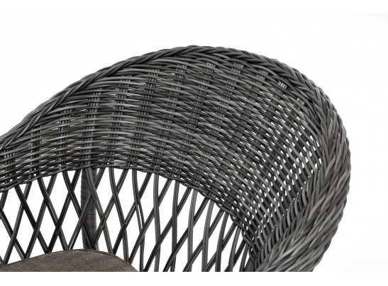 "Эспрессо–150 S" обеденная группа плетеная, цвет графит в Каменске-Уральском