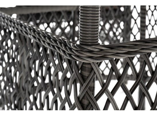 "Эспрессо–150 S" обеденная группа плетеная, цвет графит в Каменске-Уральском