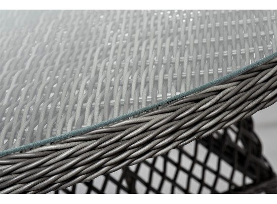 "Эспрессо–150 S" обеденная группа плетеная, цвет графит в Каменске-Уральском