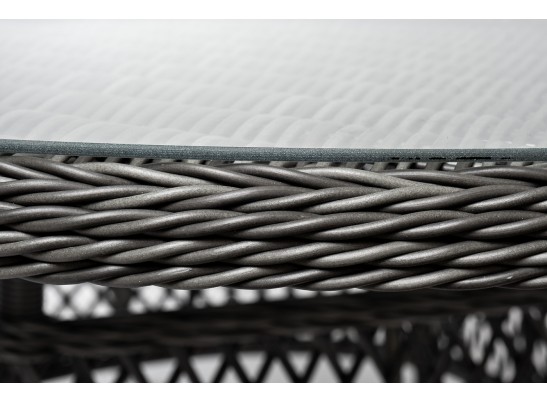 "Эспрессо–150 S" обеденная группа плетеная, цвет графит в Каменске-Уральском