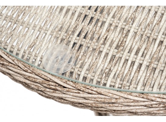 "Эспрессо–80 L" обеденная группа плетеная, цвет бежевый в Каменске-Уральском