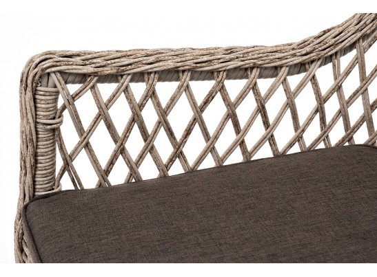 "Эспрессо–80 L" обеденная группа плетеная, цвет бежевый в Каменске-Уральском