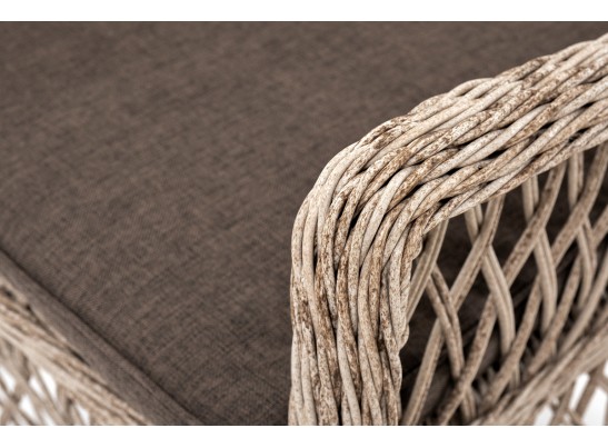 "Эспрессо–80 L" обеденная группа плетеная, цвет бежевый в Каменске-Уральском