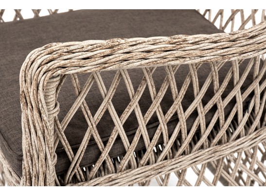 "Эспрессо–80 L" обеденная группа плетеная, цвет бежевый в Каменске-Уральском