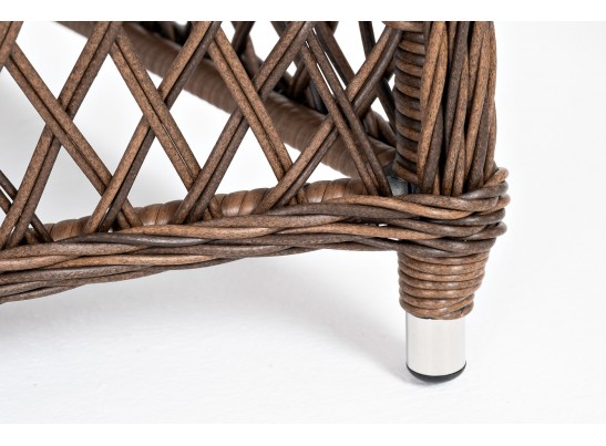 "Эспрессо–80 L" обеденная группа плетеная, цвет графит в Каменске-Уральском