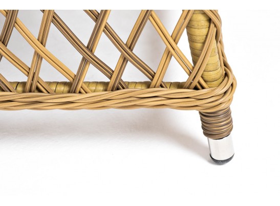 "Эспрессо–80 L" обеденная группа плетеная, цвет соломенный в Каменске-Уральском